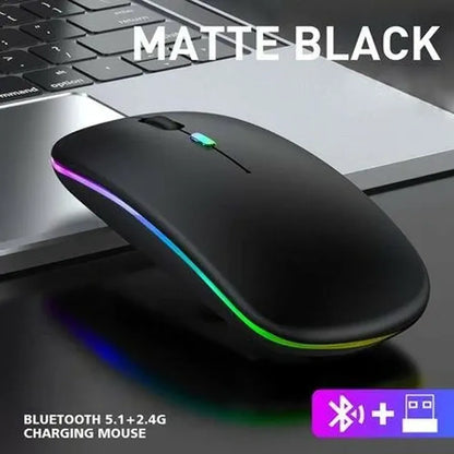 ZONIX Neon RGB Dual Mode Wireless Rechargeable Mouse